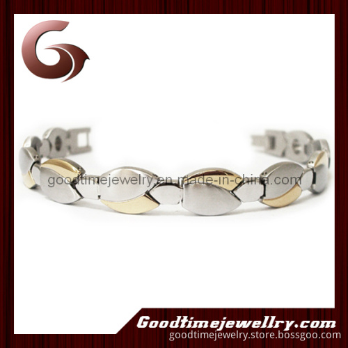 Bud Stainless Steel Magnetic Bracelet (GSB-556)